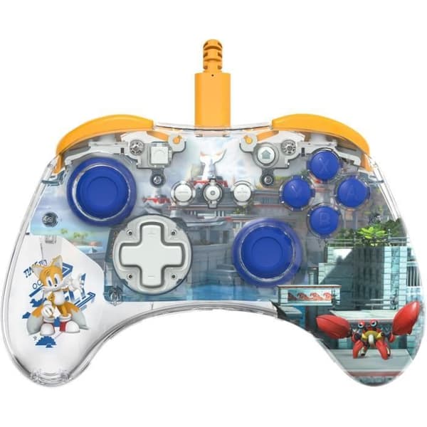 Trådbunden handkontroll för Nintendo Switch™ - PDP - Realmz Tails - LED-belysning