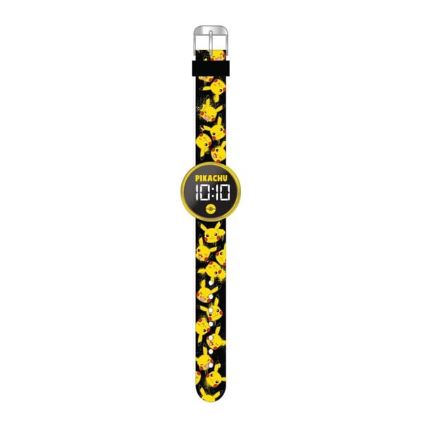 Accutime Pokémon LED-klocka rund