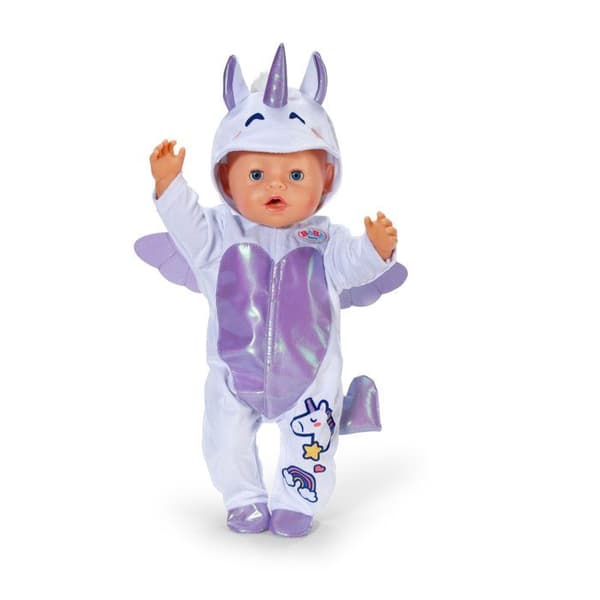 BABY BORN - Bodysuit - Enhörningstillbehör - 43 cm