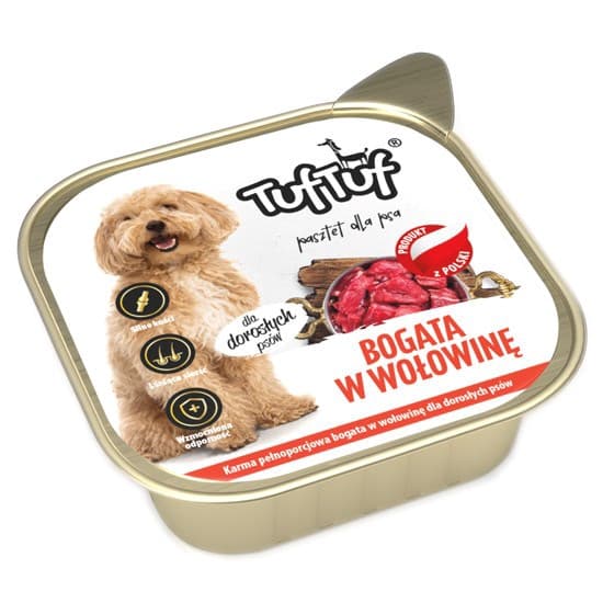 TUF TUF Alupak Oksepaté - vådfoder til hunde - 300 g