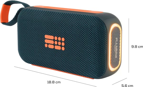Valaiseva Bluetooth-kaiutin - BIGBEN PARTY - Sininen ja oranssi