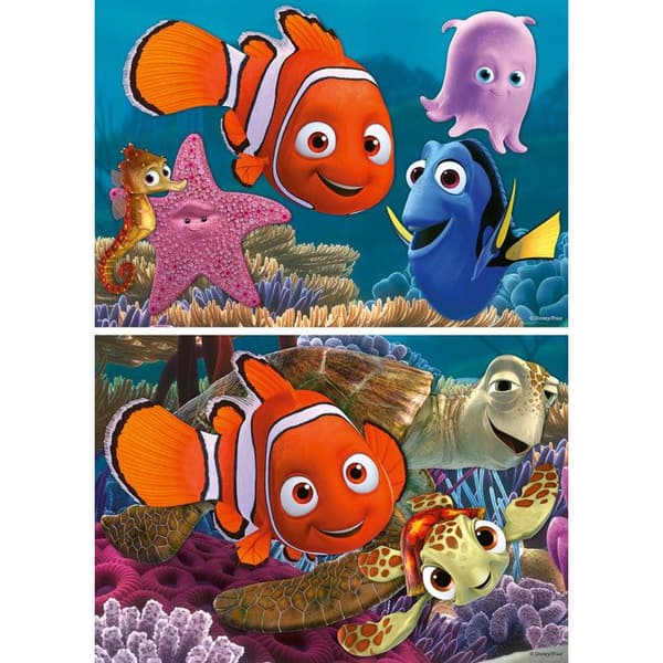 2 x 12-palan palapeli: Nemo karkuri