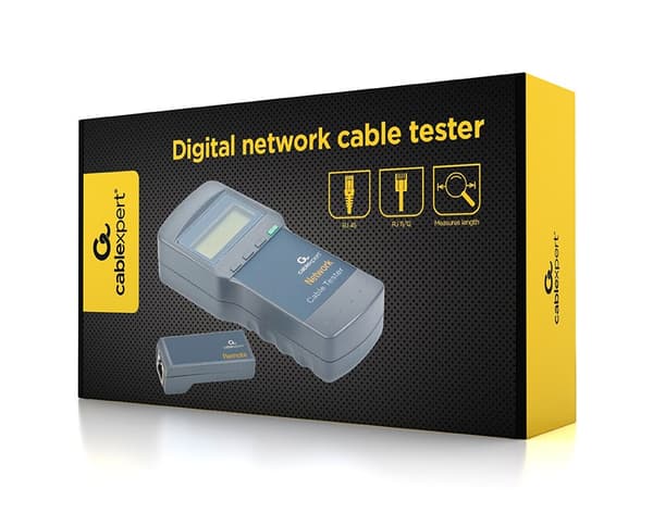 Cablexpert NCT-31 Digital netværkskabeltester, sort