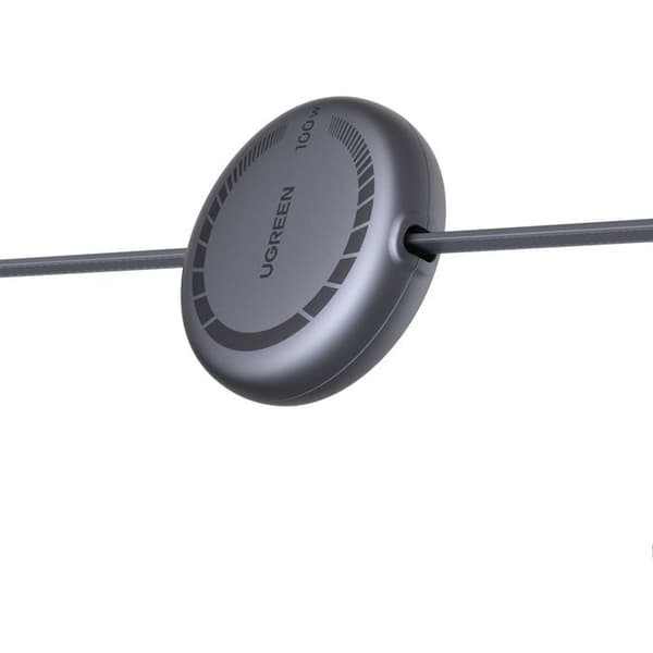 USB-C kabel - UGREEN - Udtrækkeligt USB-C til USB-C PD-kabel - 100W - 1 m - Sort
