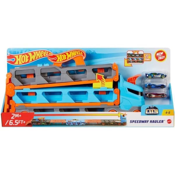 HOT WHEELS Laajennettava Super Transporter