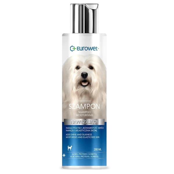 EUROWET Kosteuttava shampoo koirille 200ml