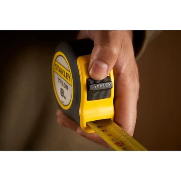 STANLEY Måttband 8 mx 25 mm Tylon