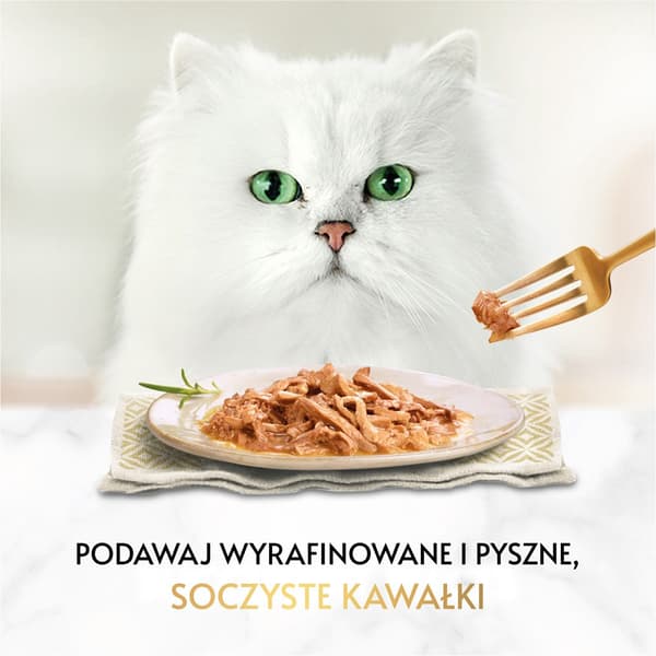 PURINA Gourmet Gold Succulent Delights Nötkött - våtfoder för katter - 85 g