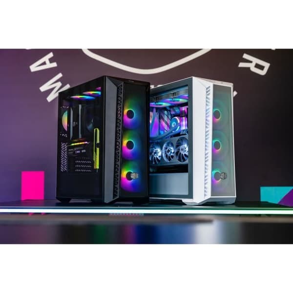Pelikuormitettu Cooler Master MasterBox MB520 -kotelo, musta