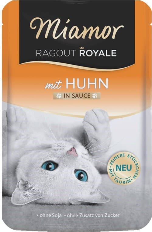MIAMOR Ragout Royale Kylling i sauce - vådfoder til katte - 100 g