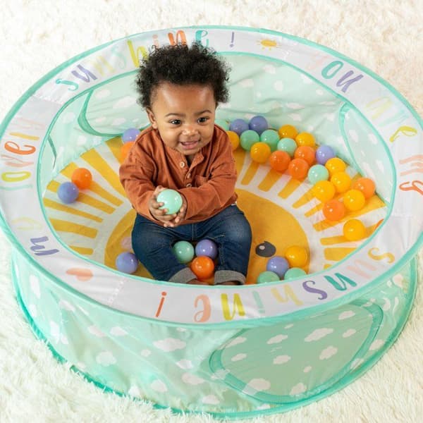Boldkasse - INFANTINO - FOLDBAR - 50 bolde + opbevaringstaske