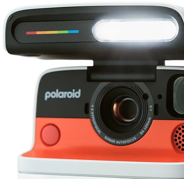 Polaroid Flip 79 x 79 mm Sort, Orange, Hvid