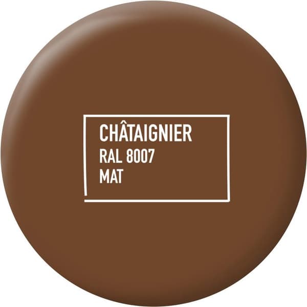 Multifunktionsmaling - Kastanje - RAL 8007 - Mat - Ripolin - 2L