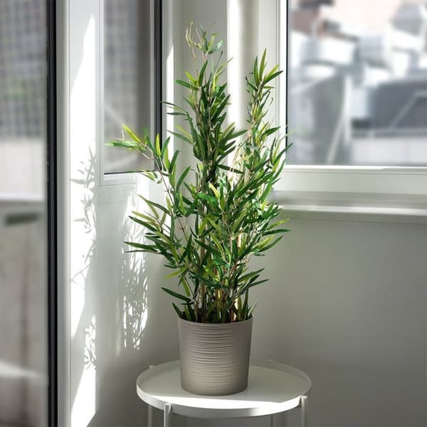 Hem & Styling Konstgjord Bambuväxt 90 cm Grön