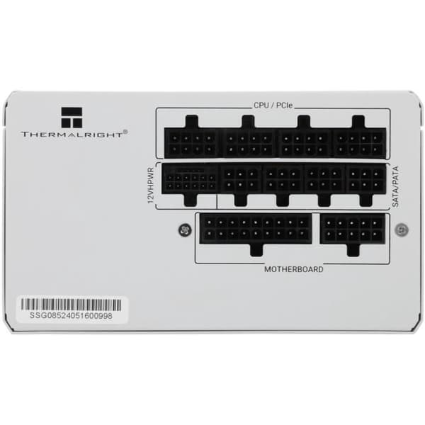 Modulär PC-nätaggregat - THERMALRIGHT SG850-W - 80+ guld - Vit