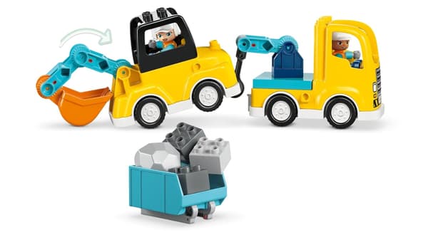 LEGO DUPLO 10475 3 i 1 Entreprenørkøretøjer
