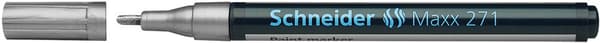 Schneider tuschpen Maxx 271 1-2 mm sølv 10 stk.