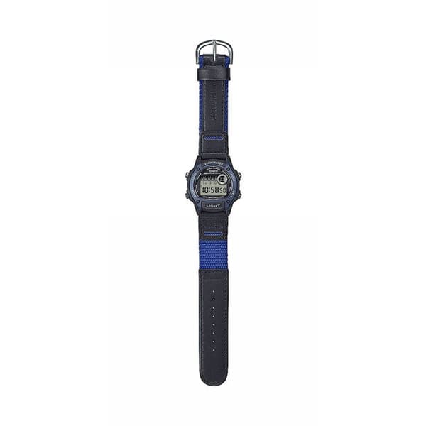 Ur - CASIO - W-220HF - Unisex - Blå - Quartz - Digital