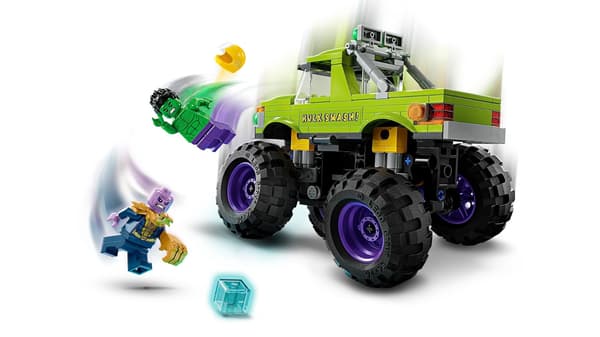LEGO MARVEL 76312 Hulk-lastbilen mod Thanos