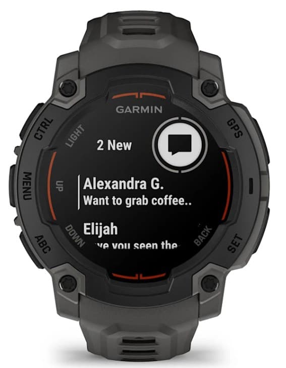Garmin Instinct E 2,29 cm (0,9") MIP 45 mm Digital 176 x 176 pixel Sort GPS (satellit)