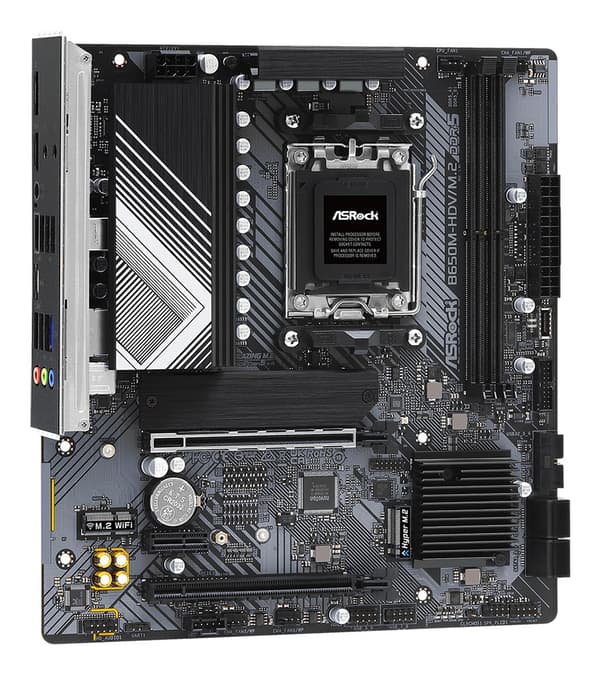 Asrock B650M-HDV/M.2 AMD B650 Socket AM5 micro ATX