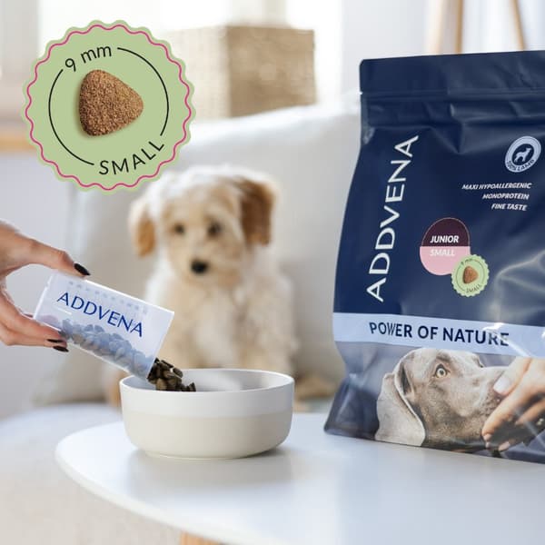 ADDVENA Power of Nature Junior Small Lamb - tørfoder til hunde - 10 kg