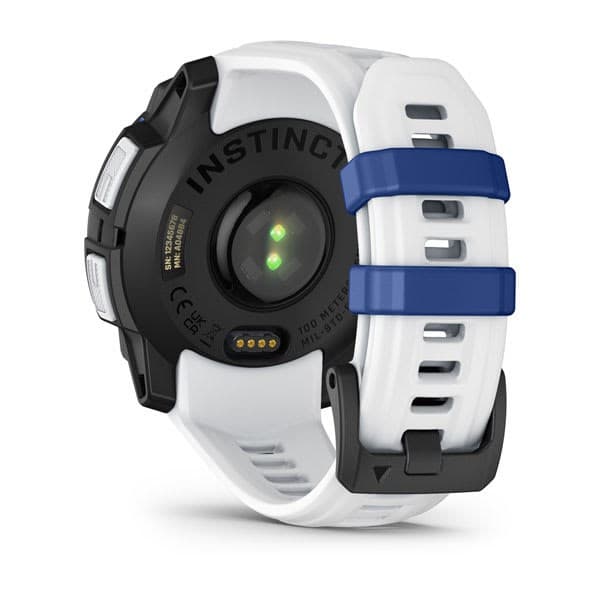 Garmin Instinct 3 Solar ur, 45 mm, hvidt