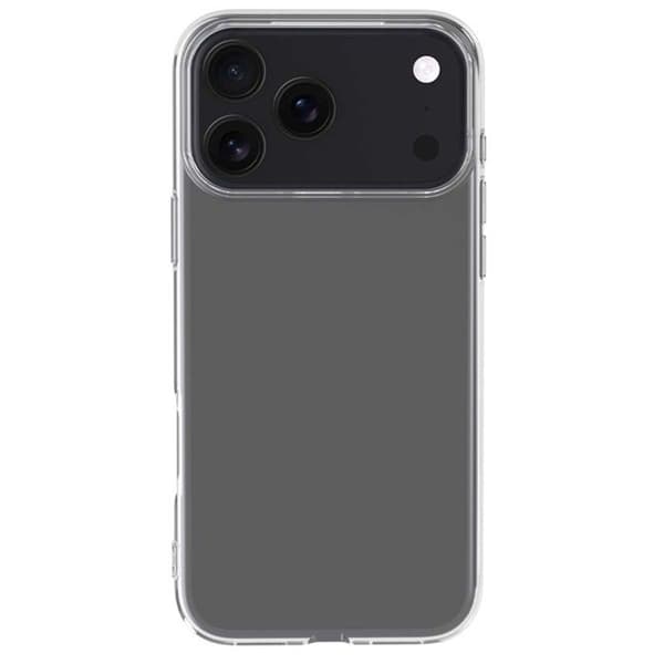 Silisoft-kotelo - iPhone 17 Pro Max - Läpinäkyvä