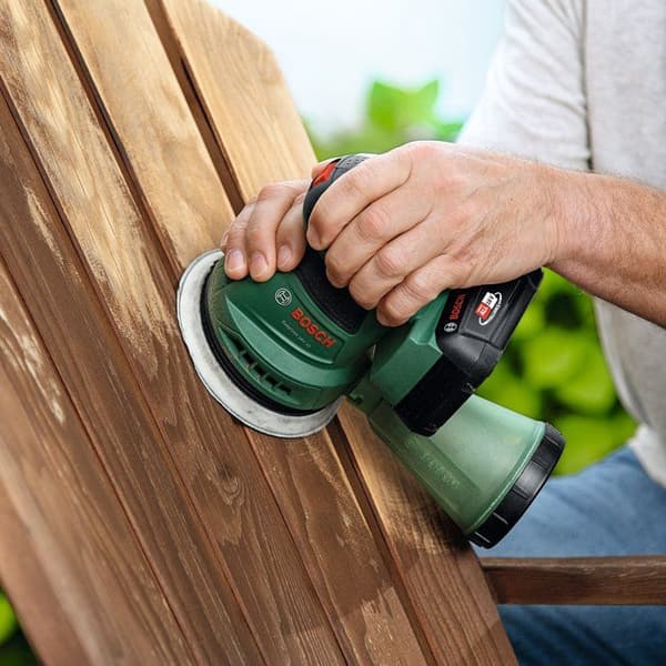BOSCH Akku-orbitalslibemaskine - EasyOrbit 18V10 - 125 mm - Uden tilbehør