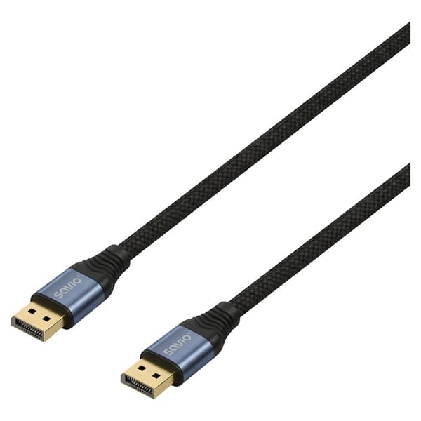 Savio CL-211 DisplayPort-kabel 3 m Sort