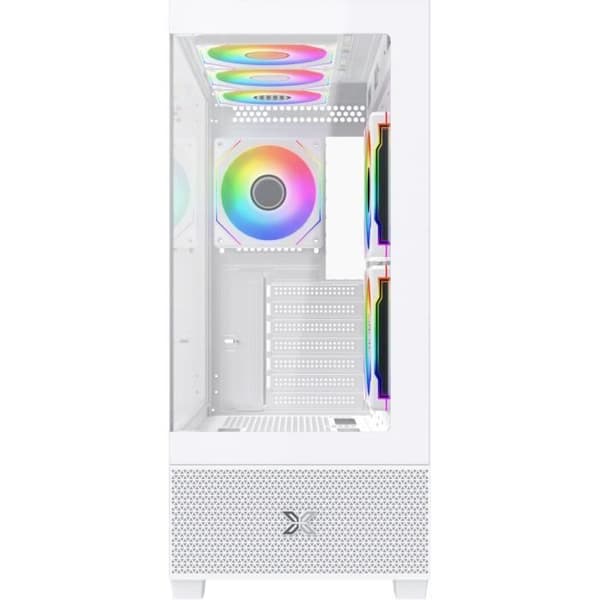XIGMATEK Alphard Arctic Mid-Tower Taske - E-ATX - Hvid