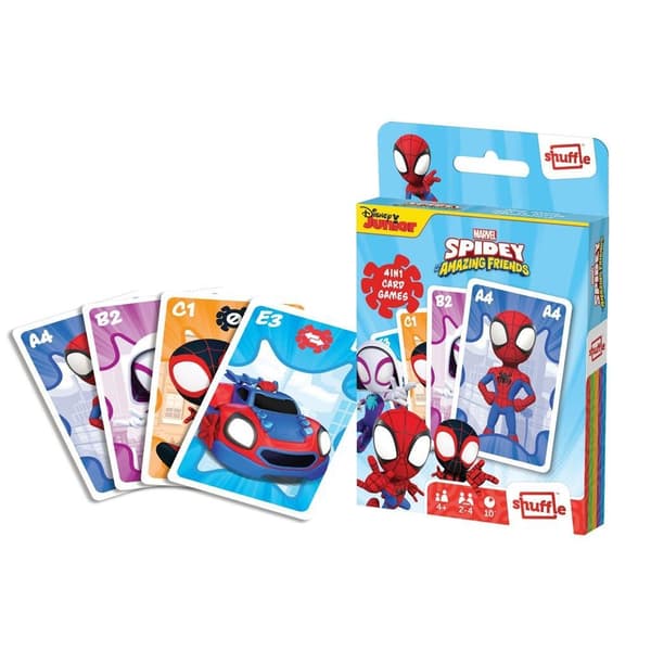 Bland Spidey 4-i-1-kort
