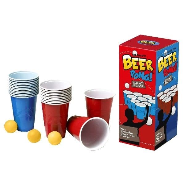 Beer Pong 20 kopper og 6 bolde