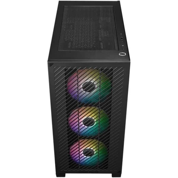 Tietokonekotelo - COOLER MASTER - E301-KGNN-S00 - Elite 301 - ARGB - Musta