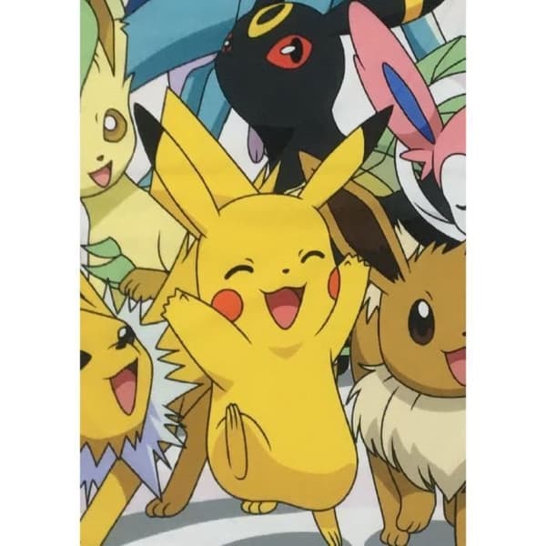 Sherpa-tæppe - POKEMON - Evolutions - 100 x 150 cm