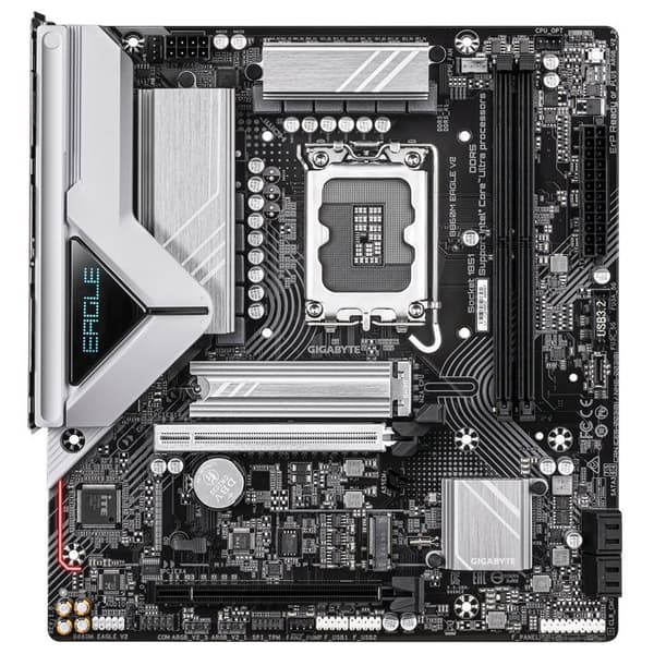 Emolevy - GIGABYTE - B860M EAGLE V2 - Micro-ATX-koko - Intel B860 -piirisarja - DDR5
