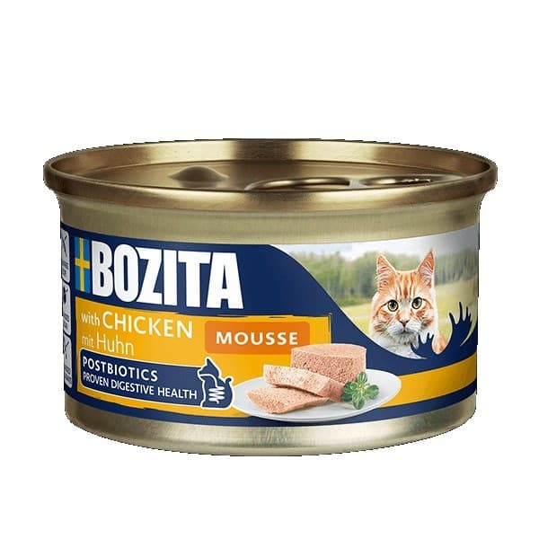 BOZITA Mousse Kylling - vådfoder til katte - 85 g
