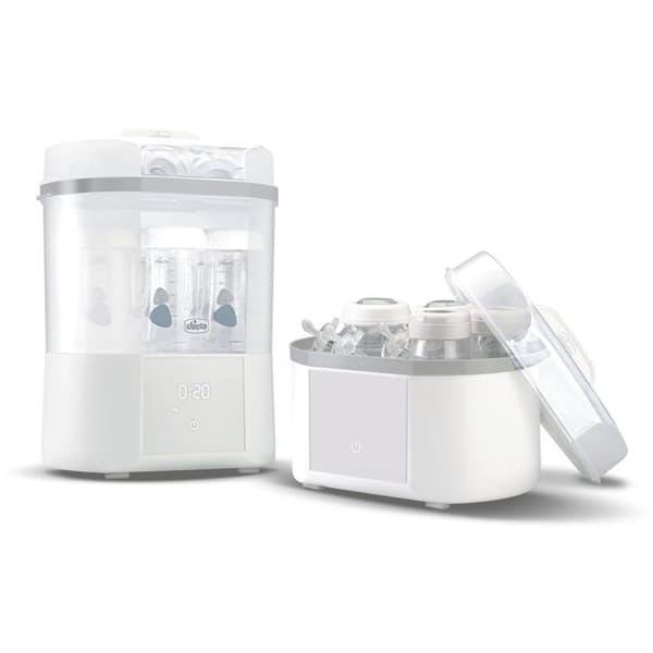 Sterilisator för nappflaskor - CHICCO - Steriliserar och torkar - 2-i-1