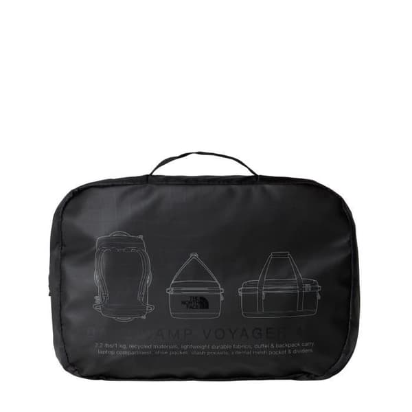 Rygsæk - THE NORTH FACE - BASE CAMP VOYAGER DUFFEL - 42 L - Sort-Asfaltgrå