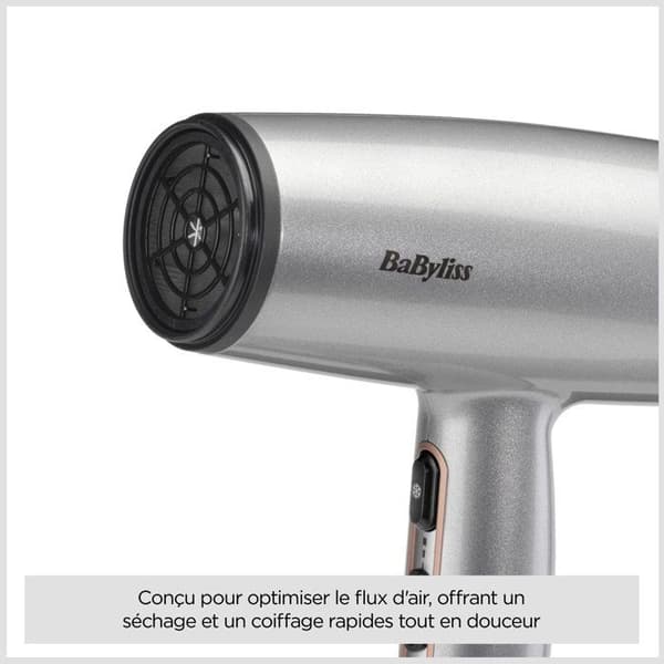 Hårtørrer - BABYLISS - D580DE - Cosmos - 2100 W - Diffuser - Let og kompakt