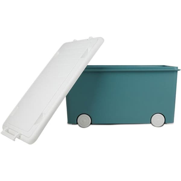 Opbevaringskasse - THERMOBABY - PLAYBOX - Medium - Azurgrøn