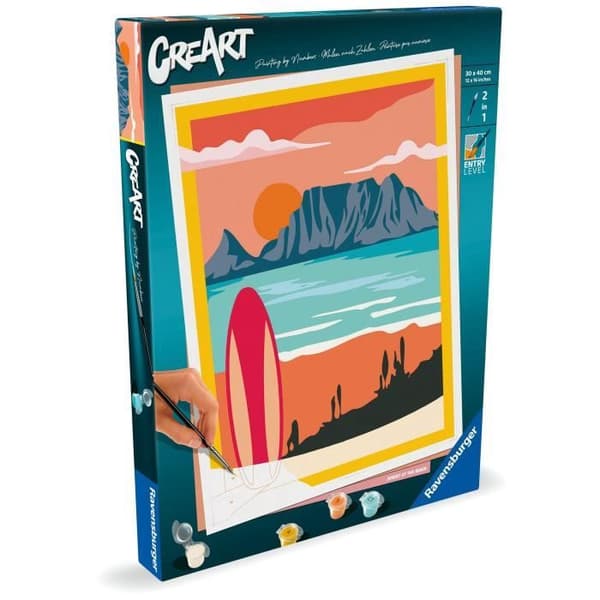 CreArt - 30x40 cm målning av