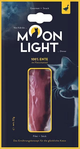 MOONLIGHT Dinner ankfilé – kattgodis – 22 g