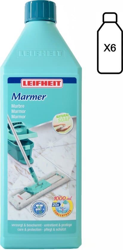 Leifheit Marmorrens 6 x 1L