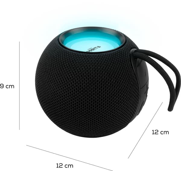 Lysande Bluetooth-högtalare - BIGBEN PARTY - Svart