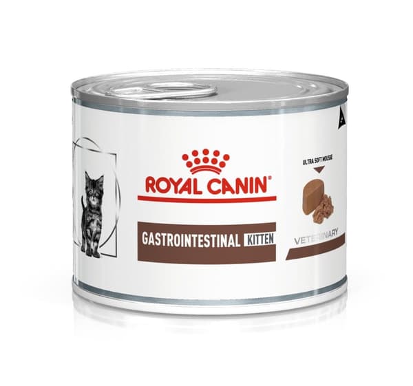 ROYAL CANIN Gastrointestinal Kitten Ultra Soft Mousse - våtfoder för kattungar - 195 g