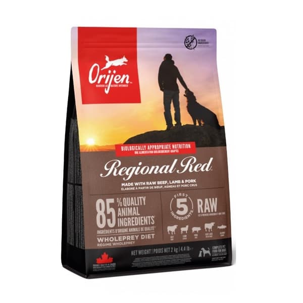 ORIJEN Regional Red - torrfoder för hundar - 2 kg