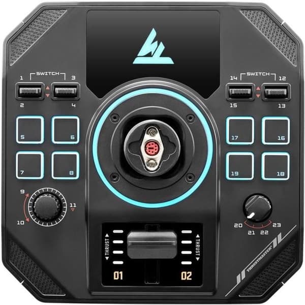 Modulär multisimuleringsbas - THRUSTMASTER - HEART Technology - Sol-R 5 Base - Kompatibel med Windows 10/11 och TARGET-programvara