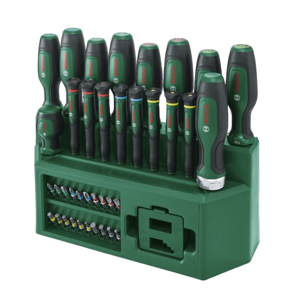 BOSCH 39-delars precisionsskruvmejselsats