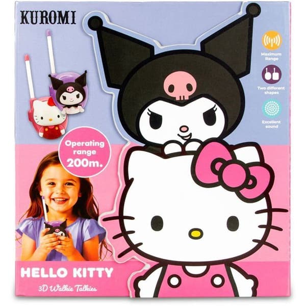 Hello Kitty & Vänner 3D Walkie Talkie - BARNKORT - HK50203